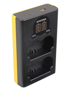 PATONA DUAL LCD USB CHARGER NP-W235 FUJIFILM XT-4 XT4 X-T4