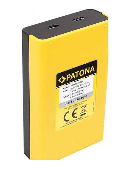 Caricabatteria DUAL USB per NP-W235