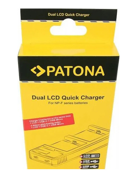 Caricabatteria DUAL USB per NP-W235