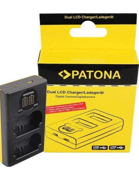 Caricabatteria DUAL USB per NP-W235