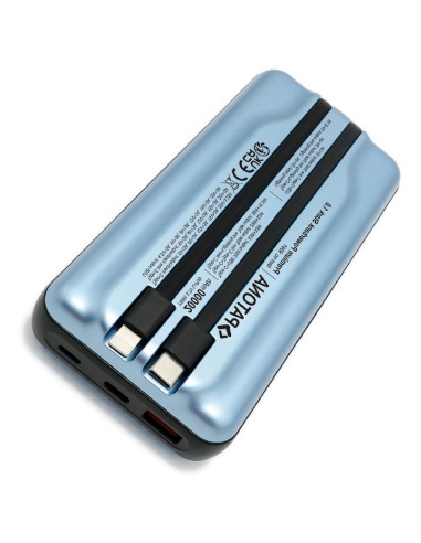 PATONA PREMIUM POWERBANK STARK 1.0 PD65W 20000MAH WITH 2 INTEGRATED CHARGING CABLES USB-C LIGHTNING