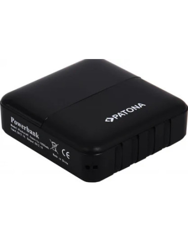 PATONA POWERBANK POCKET 4C 10000MAH WITH 4 INTEGRATED CHARGING CABLES USB MICRO-USB USB-C LIGHTNING