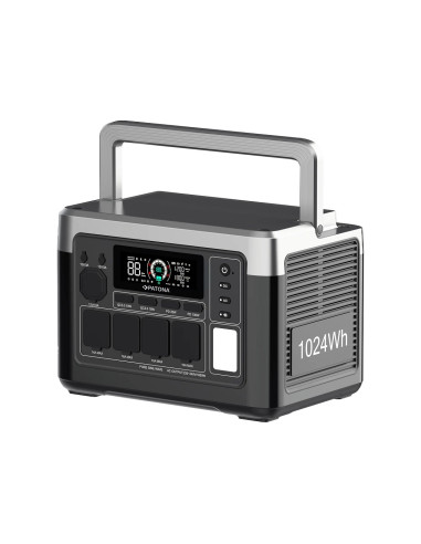 PATONA PLATINUM POWERSTATION AUTARC 1800 4XAC1800W 1024WH USB-C:1XPD100W 1XPD20W USB-A:2×18W