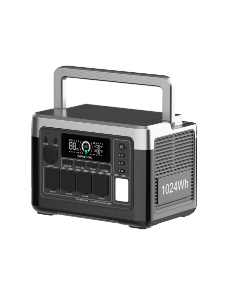 PATONA PLATINUM POWERSTATION AUTARC 1800 4XAC1800W 1024WH USB-C:1XPD100W 1XPD20W USB-A:2×18W