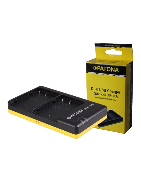 Caricabatterie DUAL USB 5V per DMC-GH