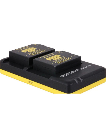 Caricabatterie DUAL USB per DMW-BLC12