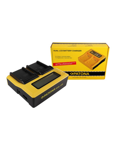 Caricatore USB doppio con LCD VWVBD29 VW-VBD29 VWVBD58 VW-VBD58