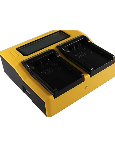 Caricatore USB doppio con LCD VWVBD29 VW-VBD29 VWVBD58 VW-VBD58