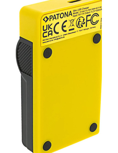 Caricabatteria Slim per Lumix DMW-BCF10E