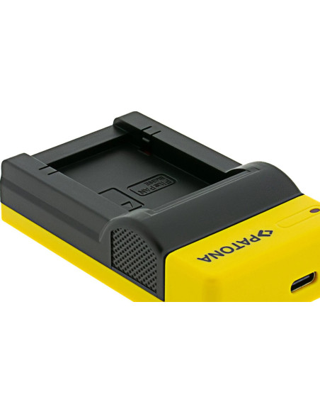 PATONA SLIM MICRO-USB CHARGER LEICA PANASONIC DMW-BMB9 V-LUX V-LUX 2 VLUX 2 II