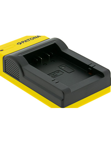 PATONA SLIM MICRO-USB CHARGER LEICA PANASONIC DMW-BMB9 V-LUX V-LUX 2 VLUX 2 II