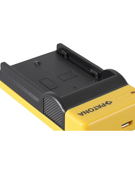 PATONA SLIM MICRO-USB CHARGER PANASONIC BLF19E DMWBLF19 DMW-BLF19