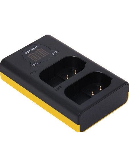 Caricabatteria doppio per DMW-BLK22