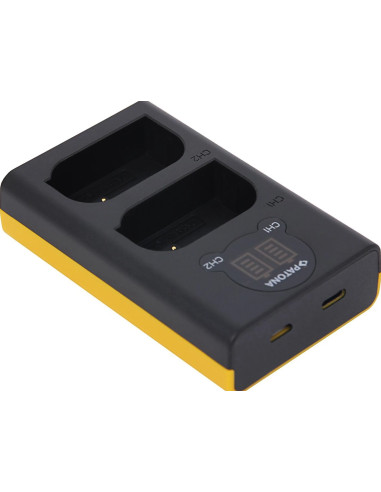 Caricabatteria doppio per DMW-BLK22