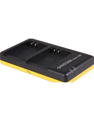 Caricabatterie DUAL USB 5V per Olympus