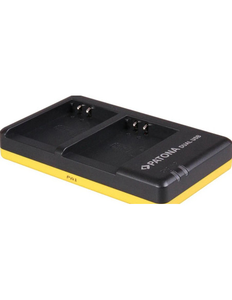 Caricabatterie DUAL USB 5V per Olympus