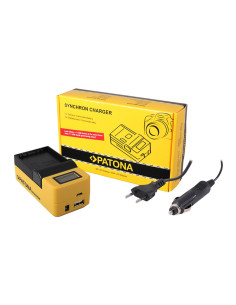 PATONA SYNCHRON USB CHARGER OLYMPUS BLH1 BLH-1 WITH LCD
