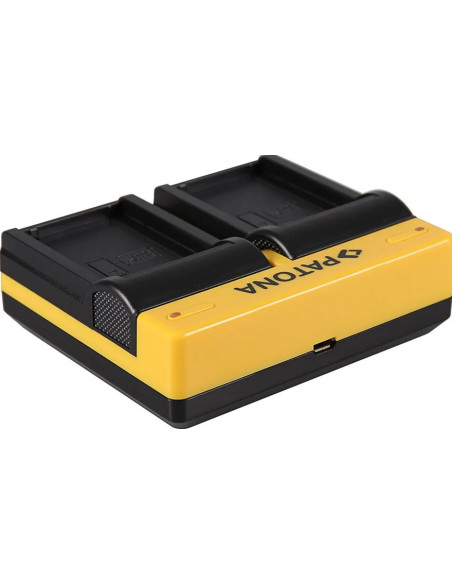 PATONA DUAL CHARGER OLYMPUS BLN-1 OMD EM1 E-M1 EM5 E-M5 EM5 MARK II E-M5 MARK II INCL. MICRO-USB CABLE