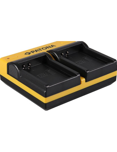 PATONA DUAL CHARGER OLYMPUS BLN-1 OMD EM1 E-M1 EM5 E-M5 EM5 MARK II E-M5 MARK II INCL. MICRO-USB CABLE