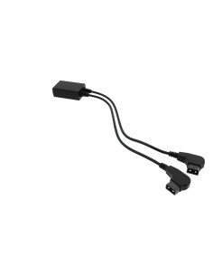 PATONA 2-PORT D-TAP OUTDOOR ADAPTER SPLITTER HUB 1 MALE D-TAP TO 2 FEMALE D-TAP