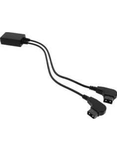 PATONA 2-PORT D-TAP OUTDOOR ADAPTER SPLITTER HUB 1 MALE D-TAP TO 2 FEMALE D-TAP 2