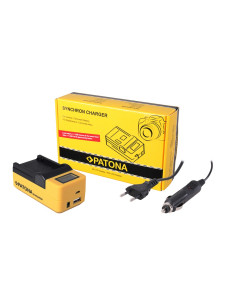 PATONA SYNCHRON USB CHARGER NIKON ENEL9 EN-EL9 WITH LCD