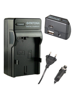 PATONA 4IN1 CHARGER NIKON EN-EL14 D3100 P7000 2