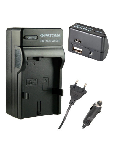 PATONA 4IN1 CHARGER NIKON EN-EL14 D3100 P7000