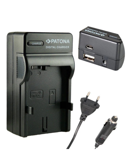 PATONA 4IN1 CHARGER NIKON EN-EL14 D3100 P7000