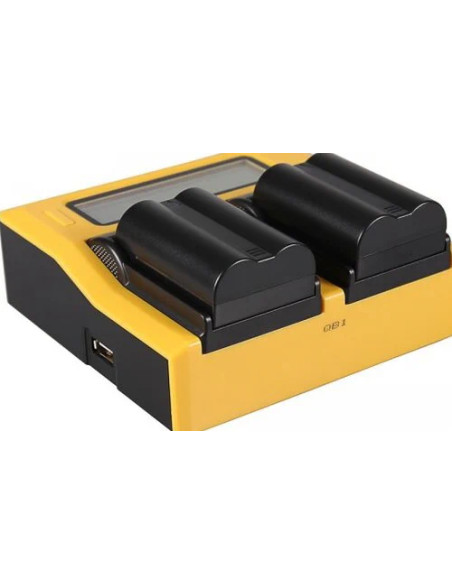 Caricabatteria doppio per Nikon EN-EL3