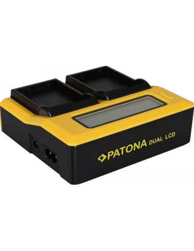 Caricabatteria doppio LCD per Nikon EN-EL15