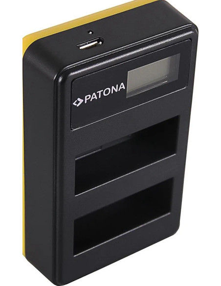 PATONA DUAL LCD USB CHARGER NIKON EN-EL14 COOLPIX D3100 D3200 D5100 D5200 P7000 P7100 P7700