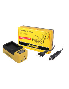PATONA CARICATORE SYNCHRON USB PER NIKON ENEL25 EN-EL25 Z50 Z FC WITH LCD