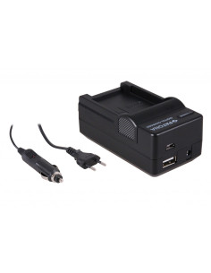 PATONA 4IN1 CHARGER CASIO NP-60 NP60 EXILIM EX-S10 EX-Z80 EX-Z