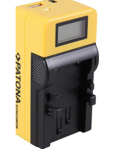 PATONA SYNCHRON USB CHARGER KODAK LB070 LB-070 WITH LCD 2