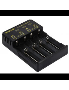 PATONA USB CHARGER FOR ROUND CELLS CR123A/14500/16340/18650/22650/26650 AND MICRO AAA / MIGNON AA BATTERIES 2