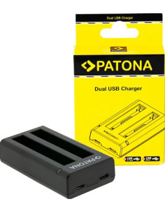 PATONA CARICATORE DOPPIO PER  INSTA360 X4 CINSBBMA CAVO USB-C INCLUSO 2