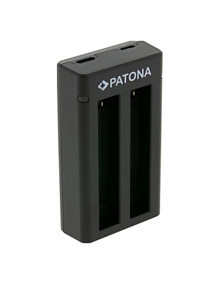 PATONA CARICATORE DOPPIO PER  INSTA360 X4 CINSBBMA CAVO USB-C INCLUSO