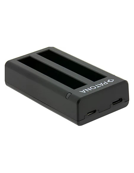 PATONA CARICATORE DOPPIO PER  INSTA360 X4 CINSBBMA CAVO USB-C INCLUSO