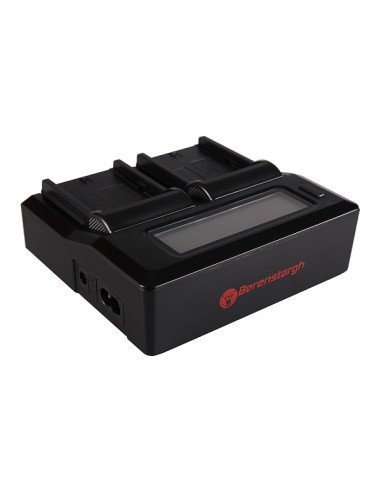 BERENSTARGH DUAL LCD USB CHARGER SONY NP-FM50 VW-VBD1 BN-V607U F-NP550
