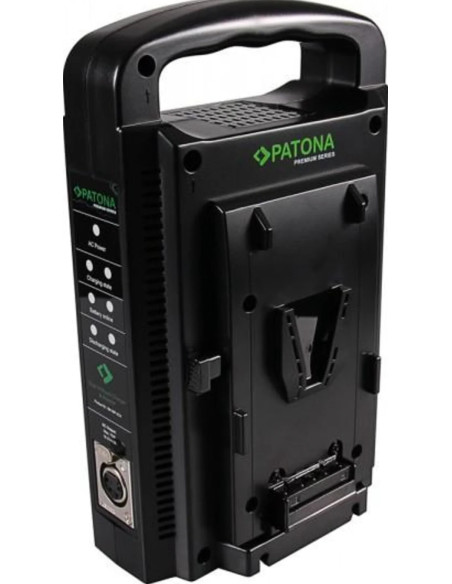 PATONA DUAL V-MOUNT CHARGER SONY BP-95W BP INCL. 4-PIN XLR CABLE