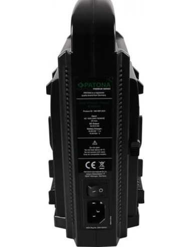 PATONA DUAL V-MOUNT CHARGER SONY BP-95W BP INCL. 4-PIN XLR CABLE