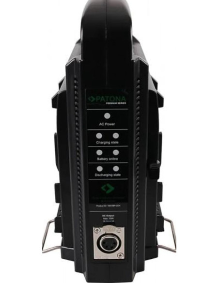 PATONA DUAL V-MOUNT CHARGER SONY BP-95W BP INCL. 4-PIN XLR CABLE