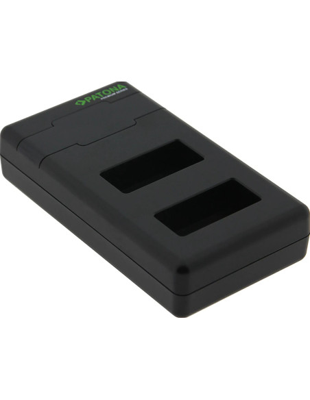 PATONA PREMIUM TWIN PERFORMANCE PD CHARGER FOR CANON LP-E17 EOS 750D 760D 8000D KISS X8I REBEL REBEL T6I INCL. USB-C CABLE