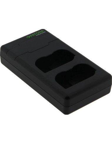 PATONA PREMIUM TWIN PERFORMANCE PD CHARGER FOR NIKON EN-EL15 D600 D750 D800 D810 D810A D7000 D7100 D7200 D750 INCL. USB-C CABLE