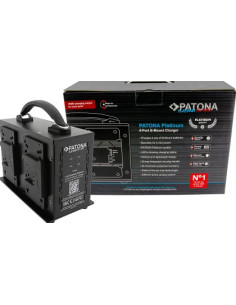 PATONA PLATINUM CHARGER B-MOUNT 4-CHANNEL CARICABATTERIE B-MOUNT 2