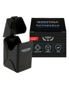 PATONA PLATINUM DUAL CHARGER BOX PER BATTEIRA PATONA ACTION CAM SL5