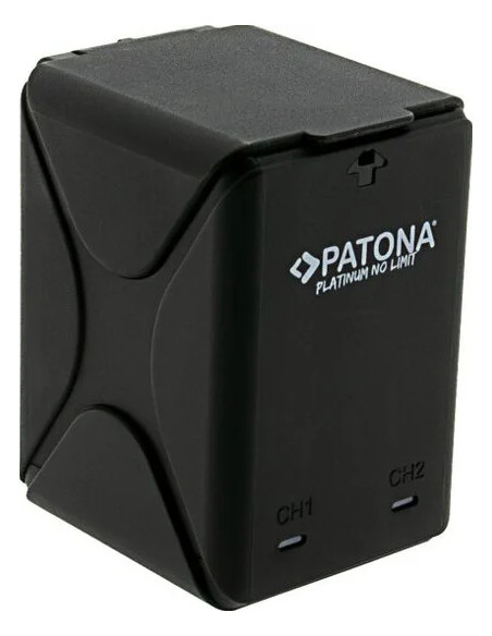 PATONA PLATINUM DUAL CHARGER BOX PER BATTEIRA PATONA ACTION CAM SL5