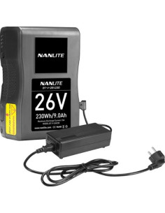 NANLITE BT-V-26V230 BATTERIA V-MOUNT DA 26V 230WH 2