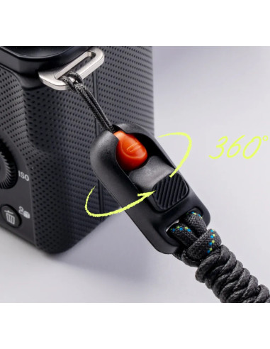 P-CB-430 CAMERA STRAP SLIM OUTDOOR-BLAZE RED